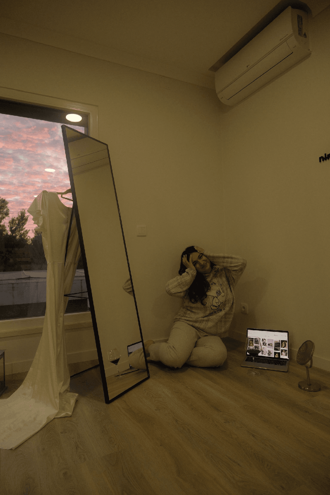 Matilde na lua — bastidores